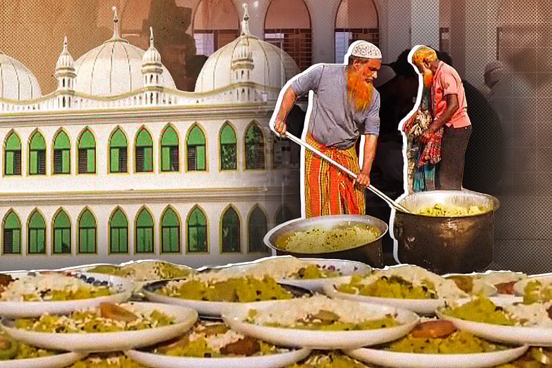 এক যুগ ধরে শেরপুরে প্রতিদিন একসঙ্গে ইফতার করেন প্রায় ৬০০ মানুষ