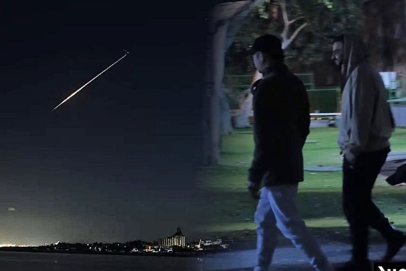 ধেয়ে আসছে মিসাইল, সাইরেন শুনে ছুটছেন ইসরায়েলিরা