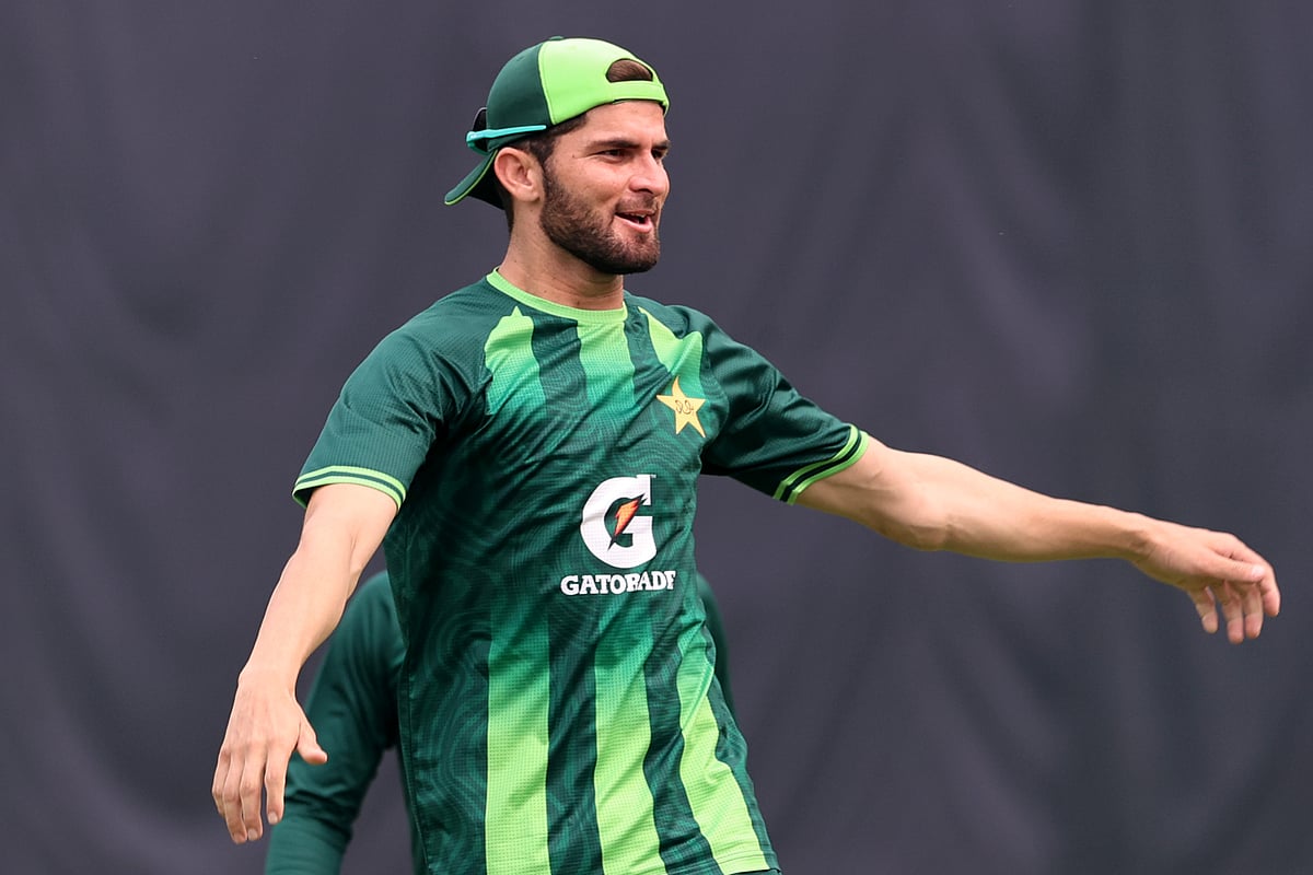 অনুশীলনে শাহিন শাহ আফ্রিদি