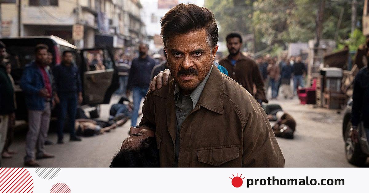 বুড়ো হাড়ে ভেলকি দেখালেন অনিল কাপুর বুড়ো হাড়ে ভেলকি দেখালেন অনিল কাপুর