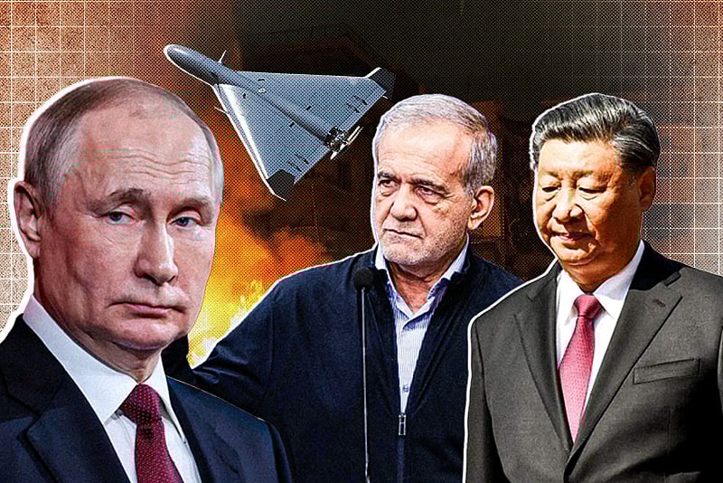 ইরানের শাহেদ ড্রোনেই বিপাকে ইসরায়েল-যুক্তরাষ্ট্র, যেভাবে শক্তি জোগাচ্ছে চীন–রাশিয়া