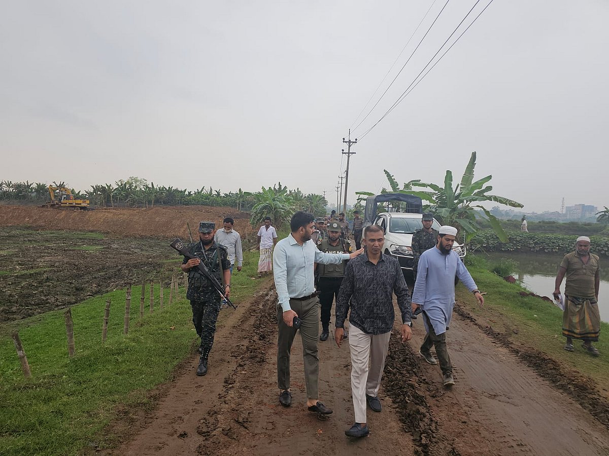 গাজীপুরে কৃষিজমি থেকে মাটি কেটে বিক্রির দায়ে ব্যবসায়ীকে দণ্ড