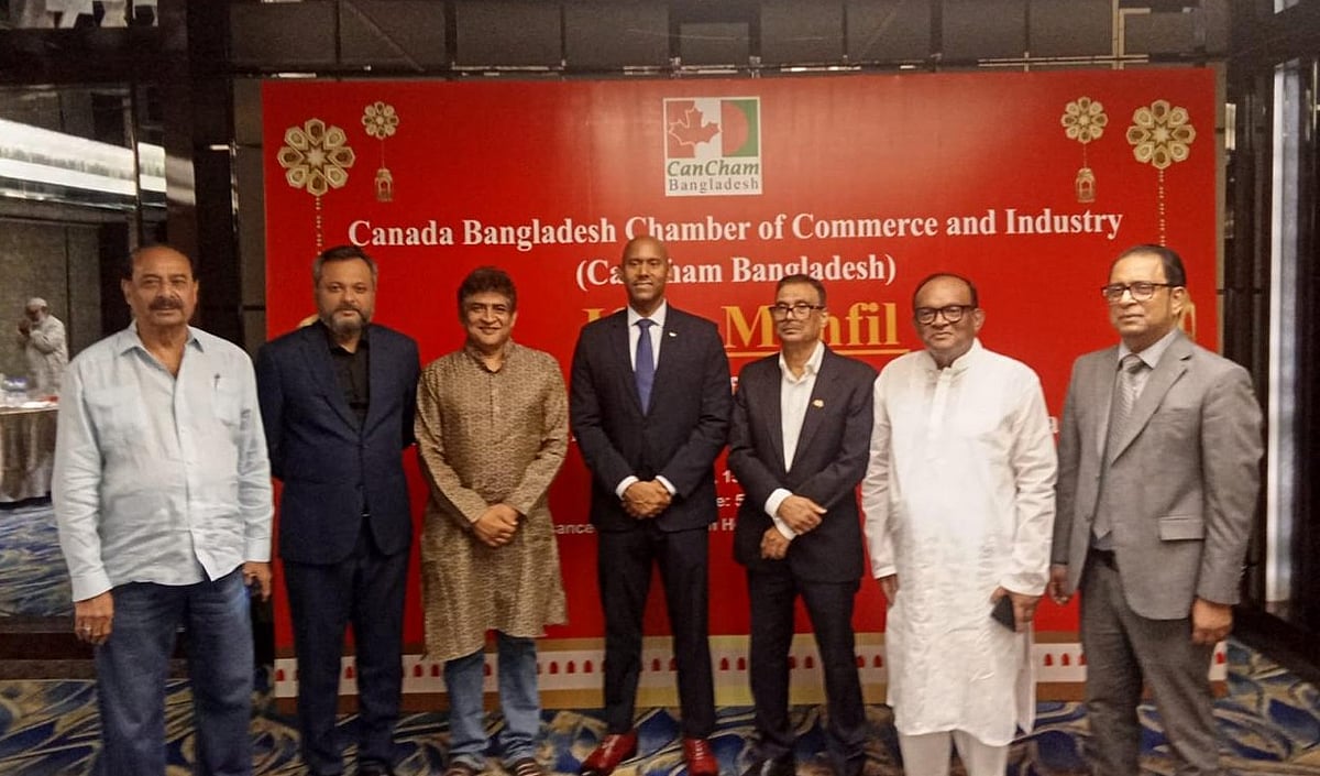 বাণিজ্যিক সম্পর্ক সুদৃঢ় করার প্রত্যয় ক্যানচ্যাম বাংলাদেশের ইফতার মাহফিলে