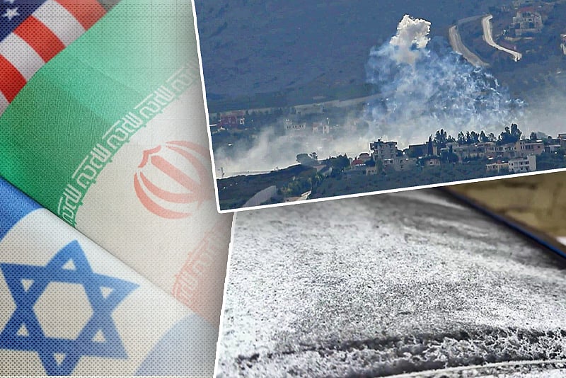 লেবাননে সাদা ফসফরাস, ইরানে কালো বৃষ্টি: যুদ্ধের আকাশে নতুন মারণাস্ত্র