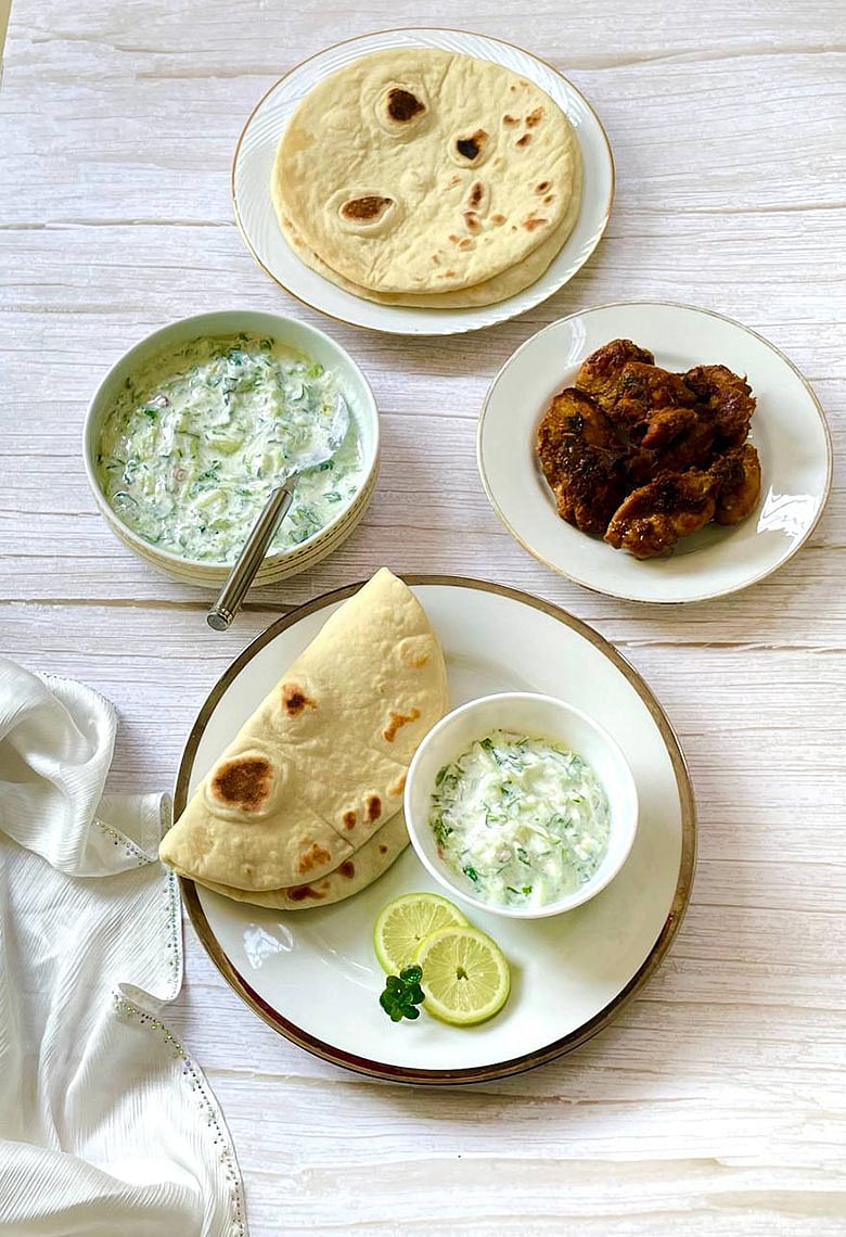 শেষের ইফতারে রাখতে পারেন টার্কিশ লাভাশ ব্রেড আর তাজিকি ডিপ