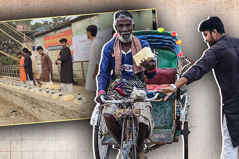 কিশোরগঞ্জে মাত্র ২ টাকায় ইফতার: নিম্ন আয়ের মানুষের মুখে হাসি