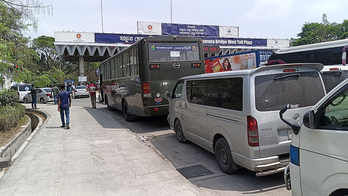 ঈদযাত্রার ৪ দিনে যমুনা সেতু দিয়ে পৌনে দুই লাখ যানবাহন পারাপার