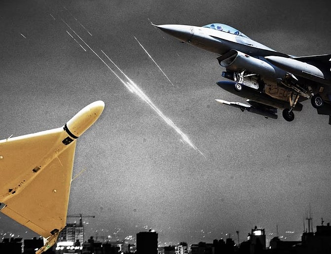 ইরানি ড্রোন ঠেকাতে ওড়াতে হচ্ছে যুদ্ধবিমান, ব্যয় সামলাতে খুঁজতে হচ্ছে বিকল্প