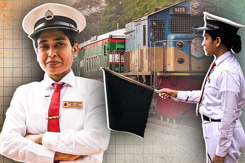 স্টেশনমাস্টার তানজিনা ও তাঁর নিভৃত রেলস্টেশন, যেখানে যাত্রীর ওঠানামা নেই