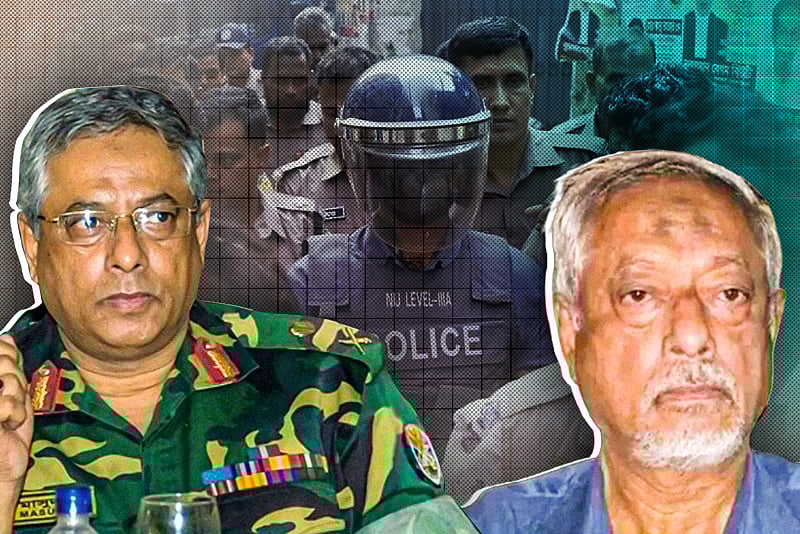 রক্ষীবাহিনী থেকে সেনাবাহিনীতে, এক-এগারোর পটপরিবর্তনের মূল কুশীলব