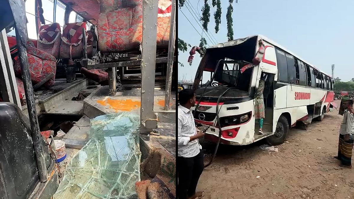 পদ্মায় ডুবে যাওয়া বাস উদ্ধারের পর যা দেখা গেল