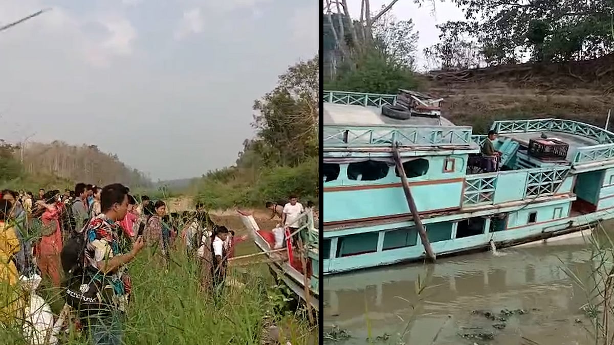 লঞ্চ দুর্ঘটনা থেকে রক্ষা পেলেন দুই শতাধিক যাত্রী