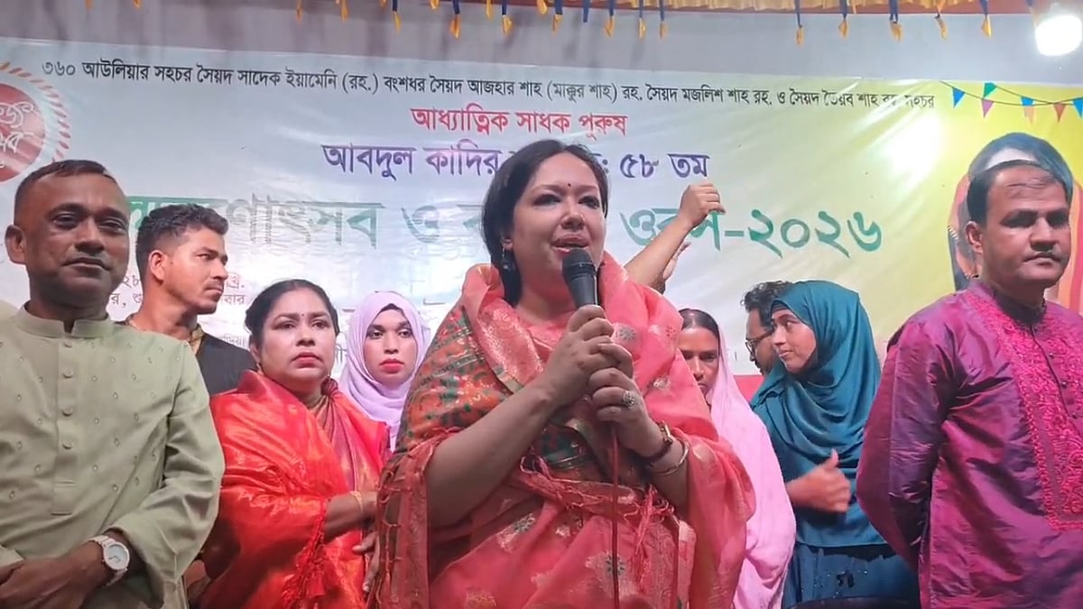 আমার এলাকায় ওয়াজ–কীর্তন যেমন হবে, বাউলগানও হবে: রুমিন ফারহানা