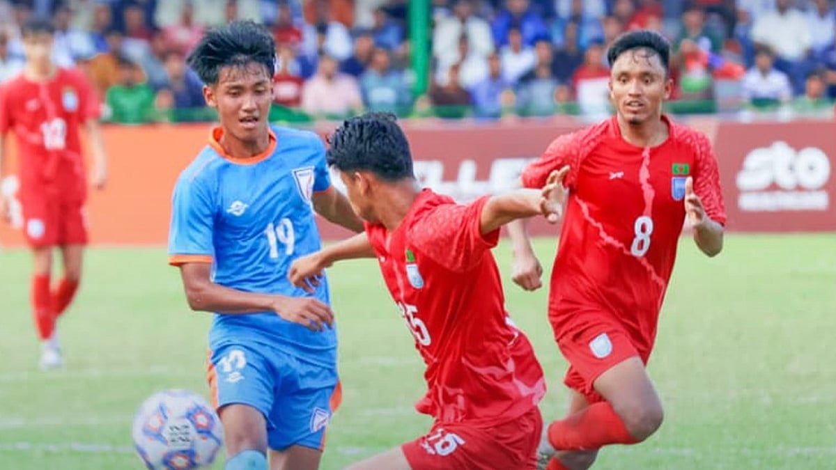 ভারতের সঙ্গে ড্র করে গ্রুপ রানার্সআপ বাংলাদেশ, সেমিতে প্রতিপক্ষ নেপাল