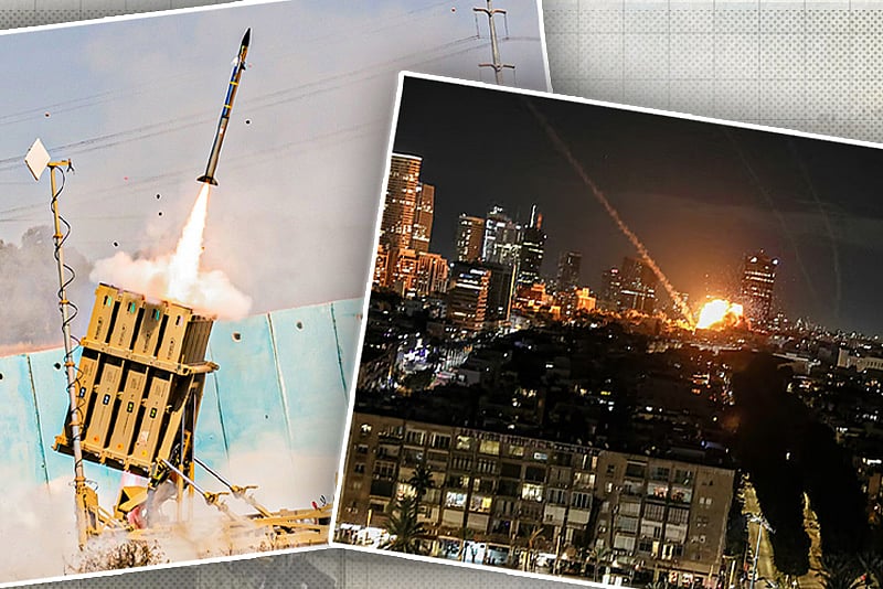 ইরানের ক্ষেপণাস্ত্র কি ইসরায়েলের ‘আয়রন ডোম’কে পঙ্গু করে দিচ্ছে