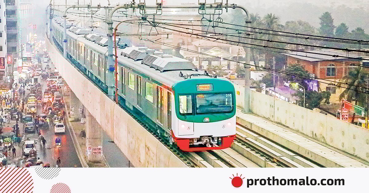 মেট্রোরেলের কারণে আশপাশে বেড়েছে তাপমাত্রা মেট্রোরেলের কারণে আশপাশে বেড়েছে তাপমাত্রা