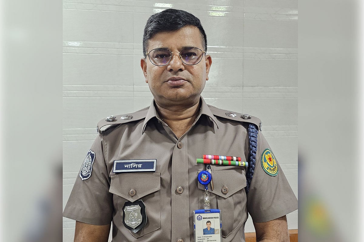ডিএমপির মুখপাত্র হলেন উপকমিশনার এন এম নাসিরুদ্দিন