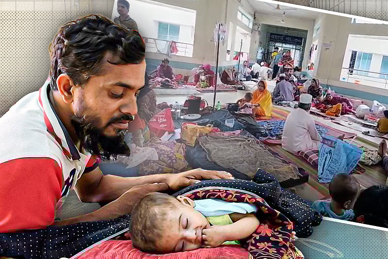 হামে আক্রান্ত হচ্ছে শিশুরা, ছড়িয়েছে ৭ জেলায়