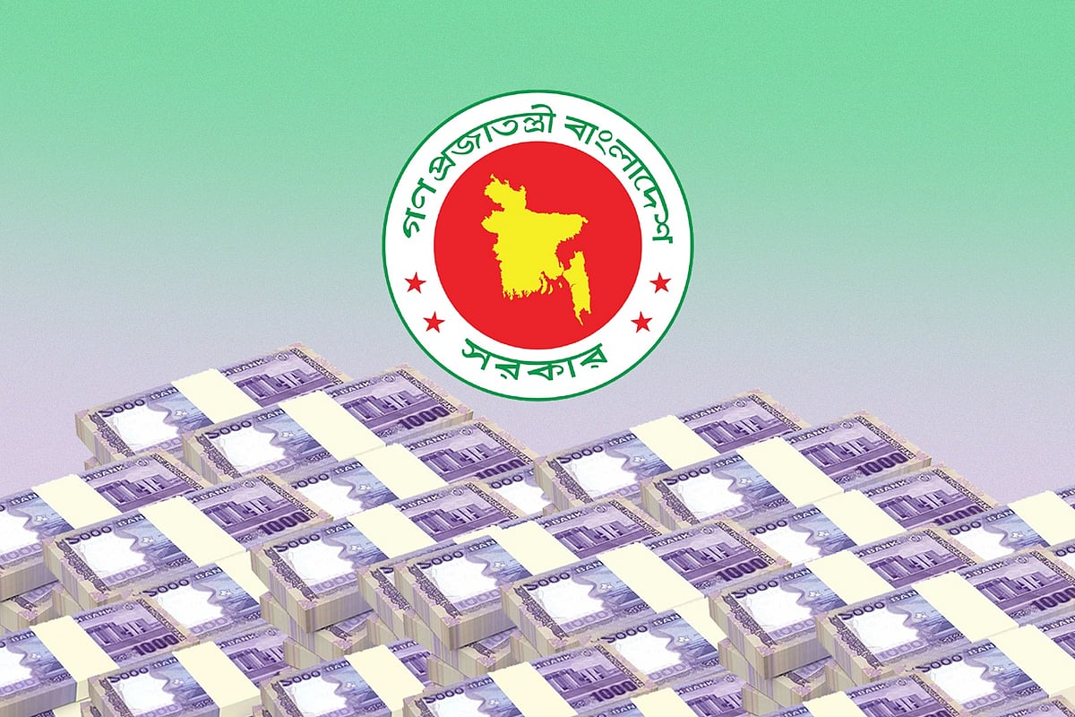 ছয় মাসে সরকারের ব্যাংকঋণ অর্ধলক্ষ কোটি টাকা ছাড়াল