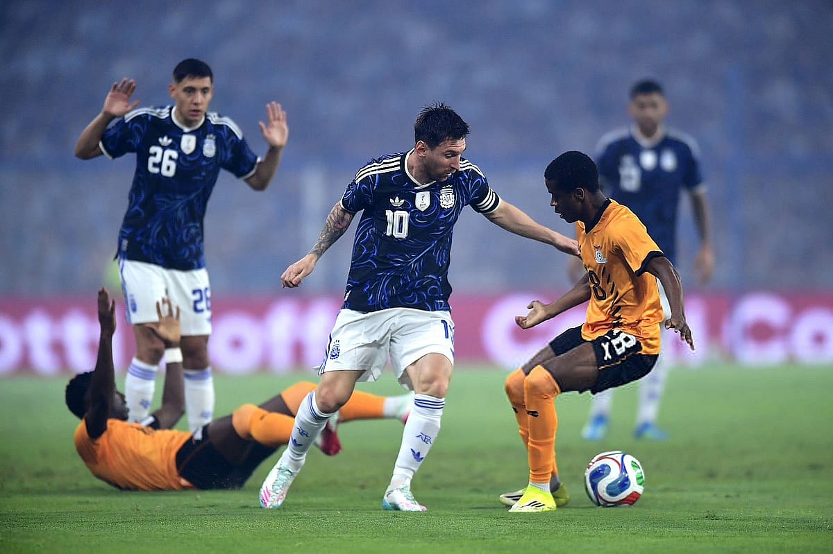 জাম্বিয়ার জালে পাঁচ গোল আর্জেন্টিনার