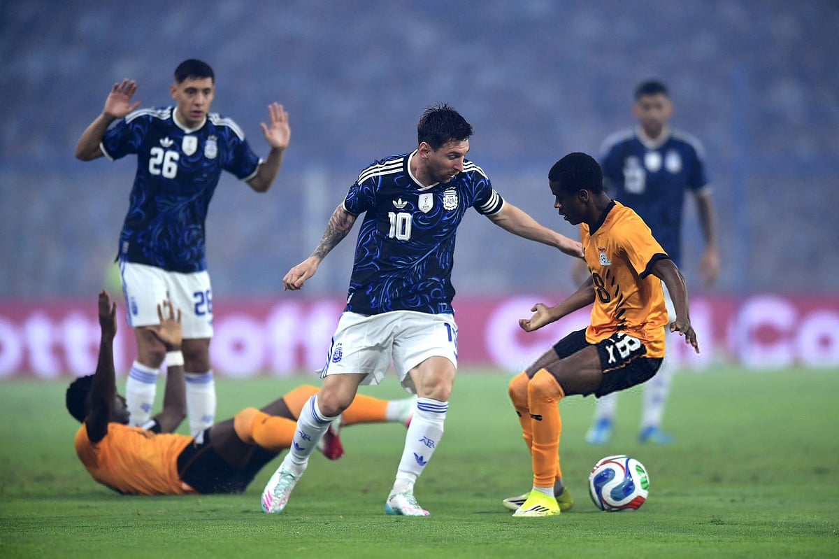 জাম্বিয়ার জালে পাঁচ গোল আর্জেন্টিনার