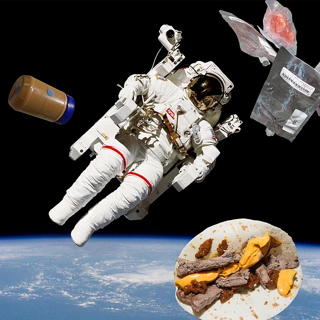 মহাকাশচারীদের জন্য সকালের নাশতা, দুপুর ও রাতের খাবারের নির্দিষ্ট সময় থাকে