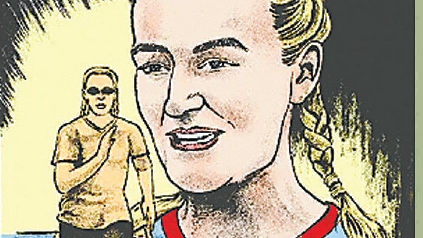 লেগোর রাস্তায় খালি পায়ে ১০০ মিটার