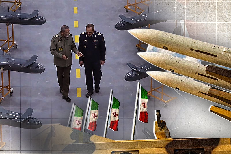 হামলার পরেও টিকে আছে ইরানের বিশাল ড্রোনভান্ডার ও রকেট লঞ্চার