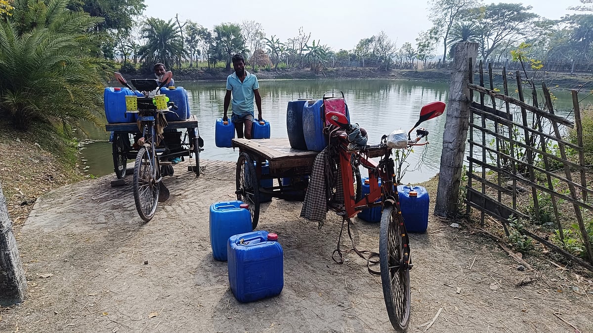 ‘পানি মেপে মেপে খাই, অনেক সময় তেষ্টা থেকে যায়’