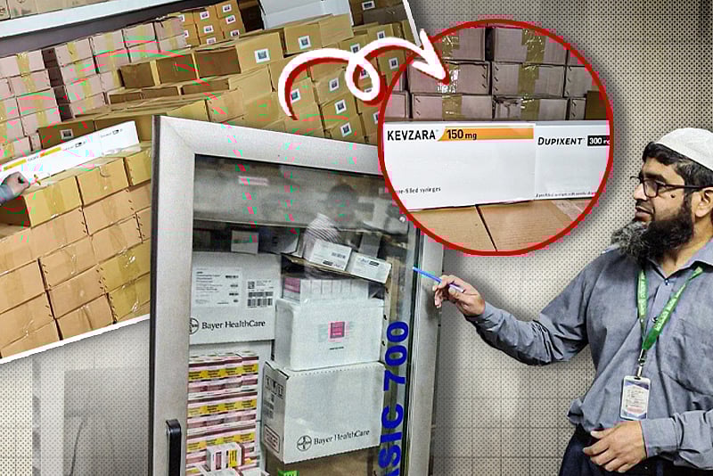 চিকিৎসকের চেষ্টায় দেশে এল শত কোটি টাকার বিদেশি ওষুধ