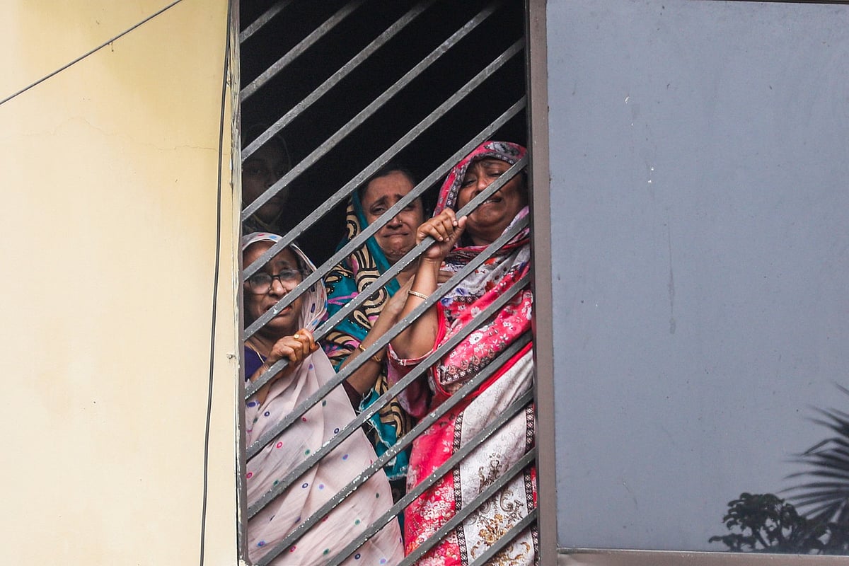 ‘বাবাকে একনজর দেখতে পেরেছি, এটিই সান্ত্বনা’