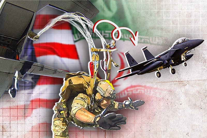 ইরানে ভূপাতিত মার্কিন যুদ্ধবিমান: যেভাবে উদ্ধার হলেন নিখোঁজ ক্রু সদস্য