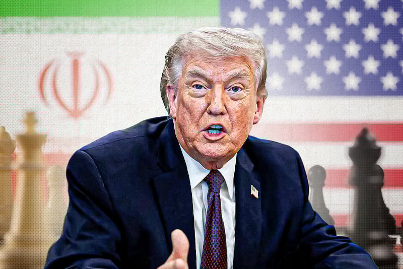 যুদ্ধবিরতির আলোচনার মাঝে ট্রাম্পের গালাগালি, ইরান জবাব দিচ্ছে হামলায়