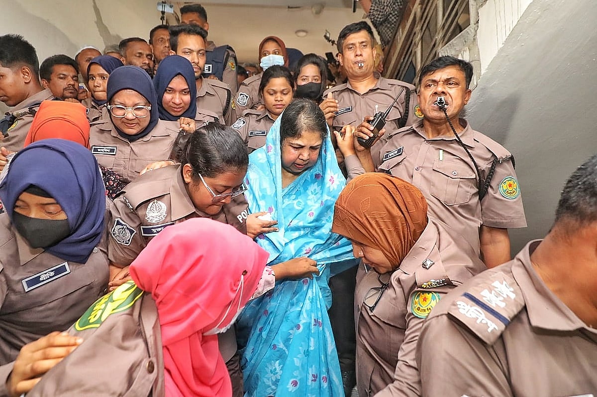 দেড় বছর পর গ্রেপ্তার, শিরীন শারমিন কারাগারে