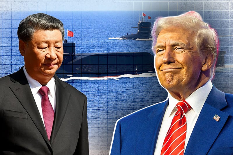 সমুদ্রের নিচে নতুন যুদ্ধ: যুক্তরাষ্ট্রকে টক্কর দিতে চীনের গোপন প্রস্তুতি!