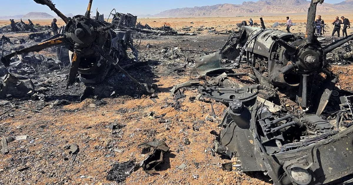 মার্কিন উড়োজাহাজ ‘ধ্বংসের’ নতুন ভিডিও প্রকাশ করল ইরান পুলিশ