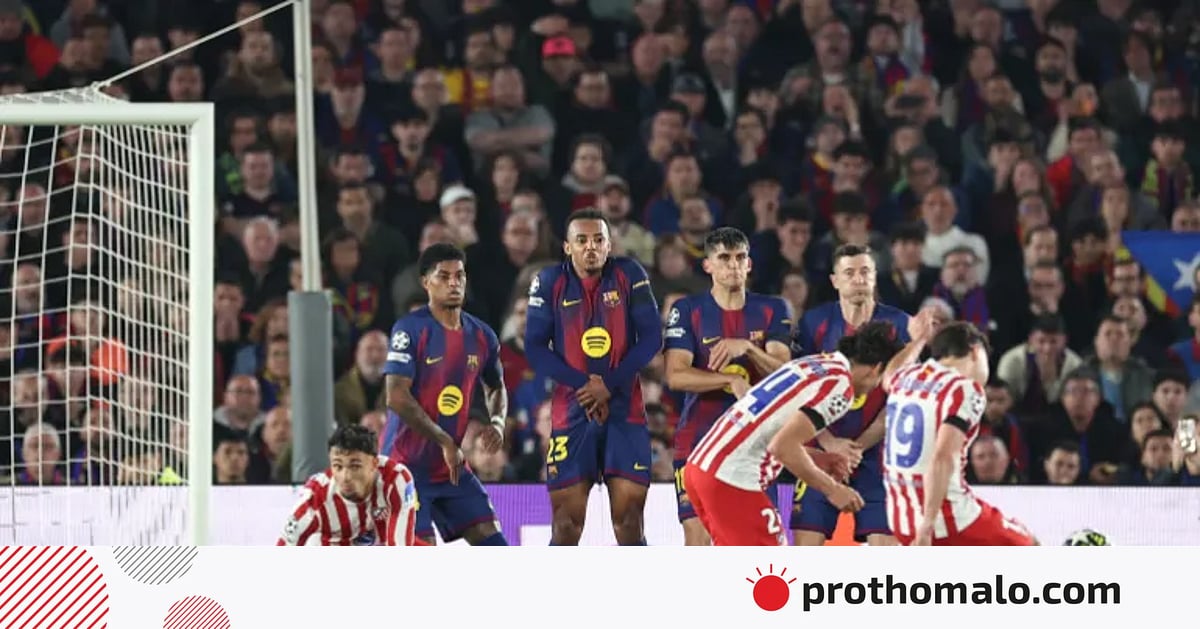 ঘরের মাঠে আতলেতিকোর কাছে হেরেছে বার্সা, জিতেছে বর্তমান চ্যাম্পিয়ন পিএসজি ঘরের মাঠে আতলেতিকোর কাছে হেরেছে বার্সা, জিতেছে বর্তমান চ্যাম্পিয়ন পিএসজি