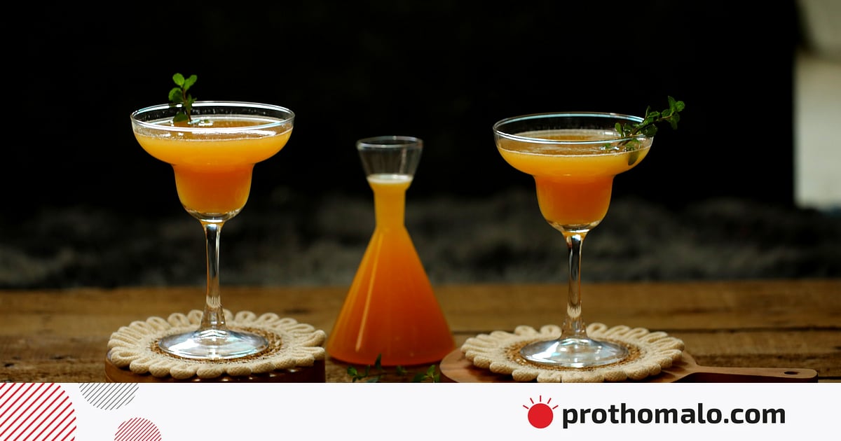 এভাবে বেলের শরবত বানিয়ে দেখুন এভাবে বেলের শরবত বানিয়ে দেখুন