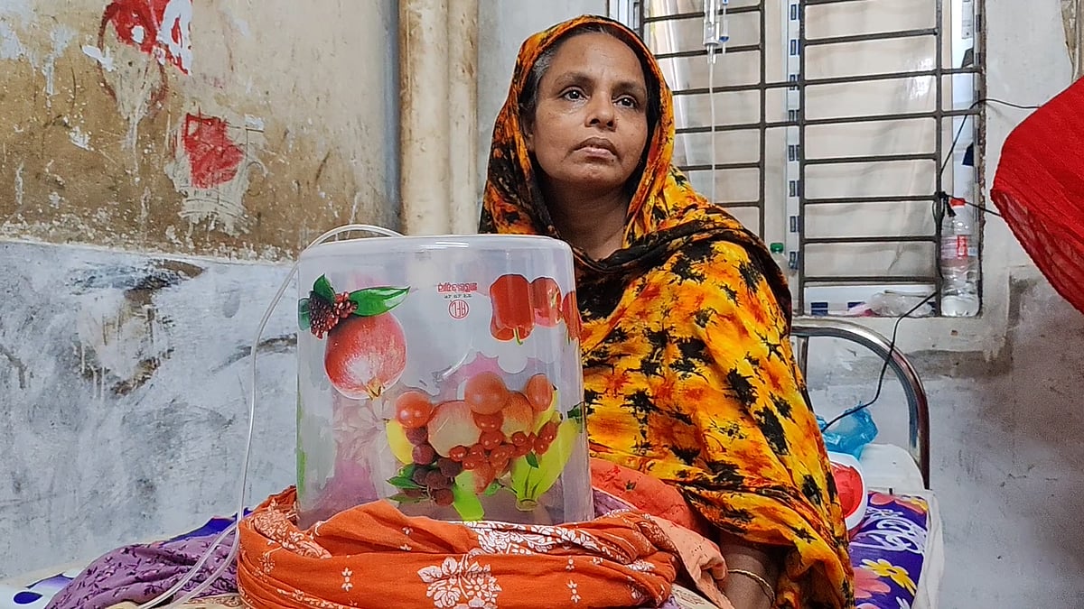 হামের রোগীদের অক্সিজেনের ঘাটতি মোকাবিলায় ভরসা ‘হেডবক্স’
