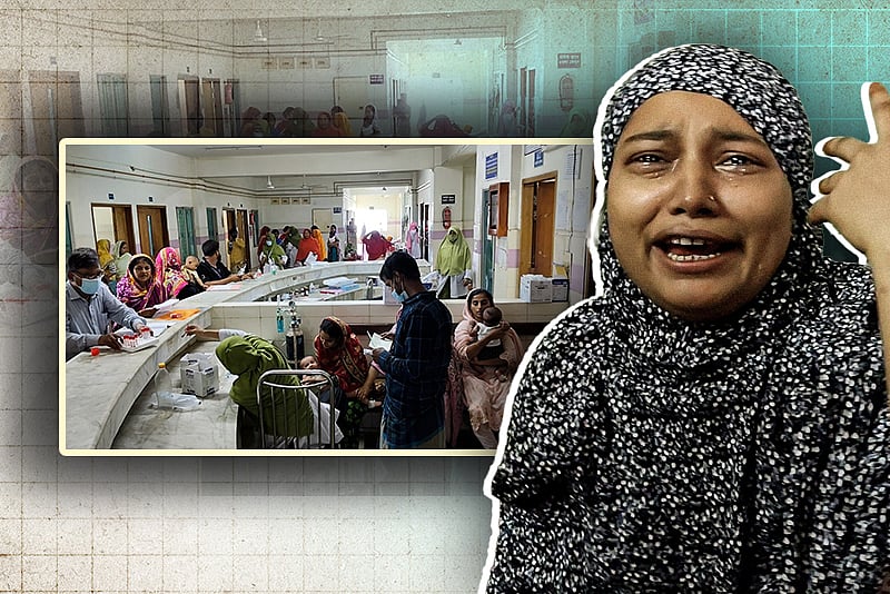 আইসিইউ নেই, হামে আক্রান্ত শিশুদের ‘বাবল সিপ্যাপ’ দেওয়া হচ্ছে