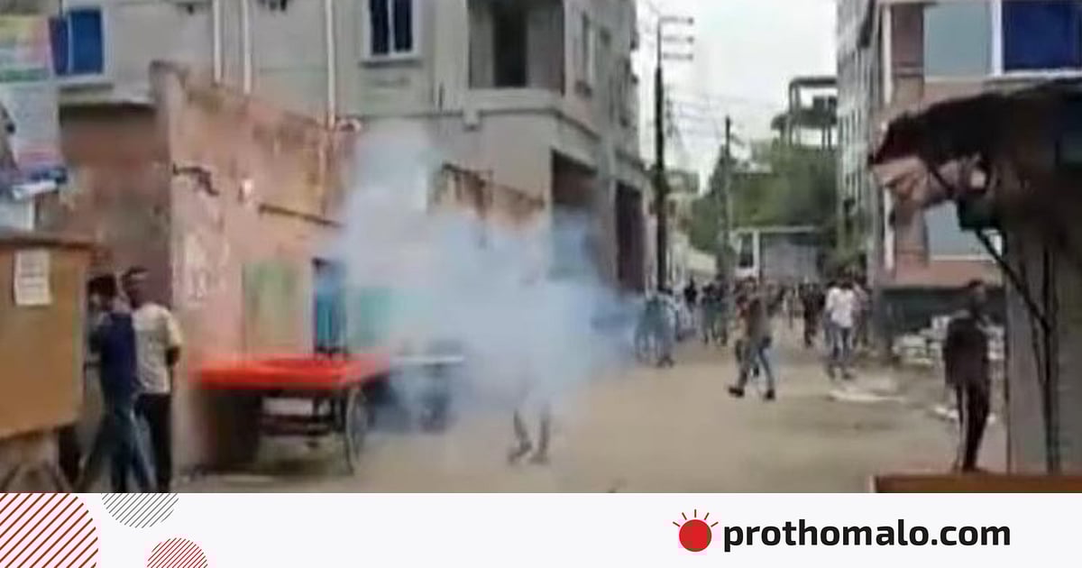 ফতুল্লায় ঝুট ব্যবসার দখল নিয়ে বিএনপির দুই পক্ষের সংঘর্ষ, দুজন গুলিবিদ্ধ ফতুল্লায় ঝুট ব্যবসার দখল নিয়ে বিএনপির দুই পক্ষের সংঘর্ষ, দুজন গুলিবিদ্ধ