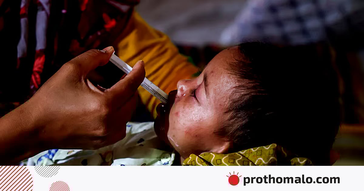 হামে আক্রান্ত শিশুরা পাঁচ ধরনের জটিলতার ঝুঁকিতে হামে আক্রান্ত শিশুরা পাঁচ ধরনের জটিলতার ঝুঁকিতে