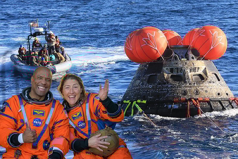 আর্টেমিস-২: পৃথিবীতে ফেরার পর কী করছেন নভোচারীরা