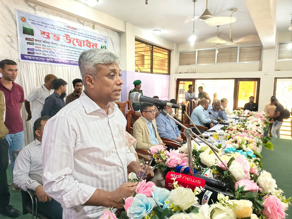 শহরে বিদ্যুৎ না থাকলেও ফসলের মাঠে বিদ্যুৎ সরবরাহ নিশ্চিত করতে হবে: যশোরে বিদ্যুৎ প্রতিমন্ত্রী