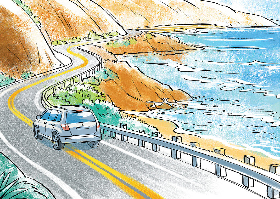 সমুদ্র, পাহাড় আর পথের মায়া