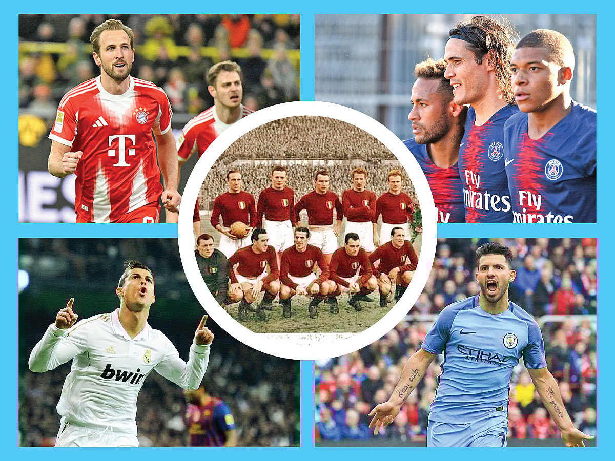 জার্মানির রেকর্ডটা বায়ার্নের, ইংল্যান্ড, স্পেন, ইতালি ও ফ্রান্সে কারা