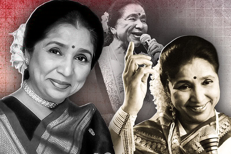 মারা গেছেন সুরের জাদুকর আশা ভোসলে