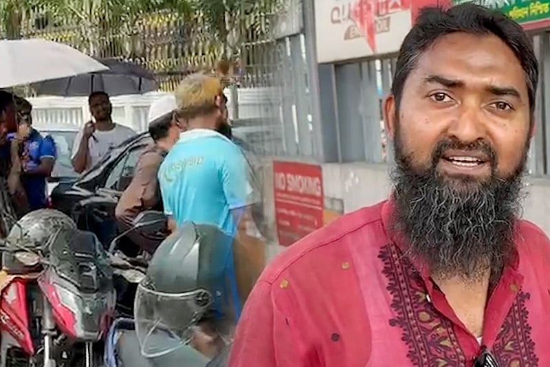 ‘কাজ ফেলে রেখে তেলের জন্য ৫-৬ ঘণ্টা দাঁড়িয়ে থাকতে হয়েছে’