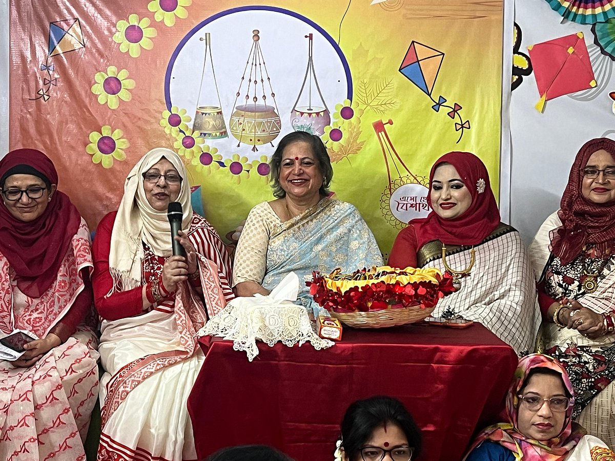 হয়ে গেল উইমেন কালিনারি অ্যাসোসিয়েশন অব বাংলাদেশের বৈশাখী উৎসব ‘এসো হে বৈশাখ’