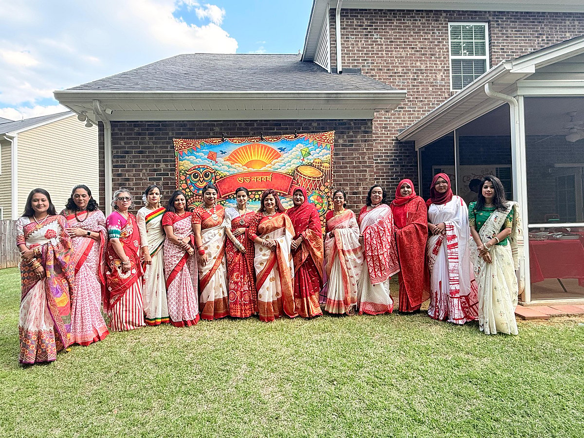 দূর প্রবাসে বাঙালির হৃদয়ে বৈশাখ: সাউথ ক্যারোলাইনায় উদযাপিত হলো পহেলা বৈশাখ